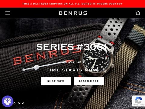 Benrus Coupons and Promo Code