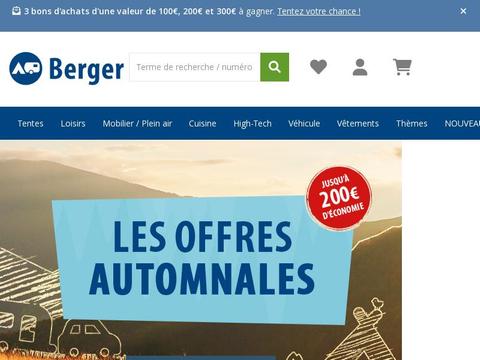 Berger Camping FR Coupons and Promo Code