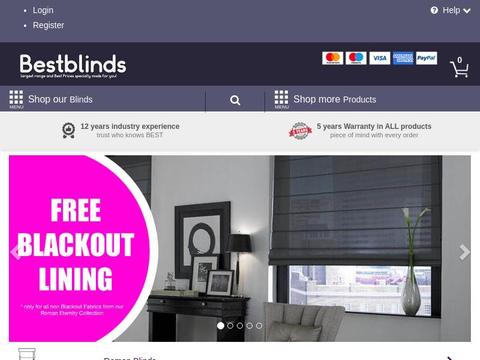 Bestblinds.co.nz Coupons and Promo Code