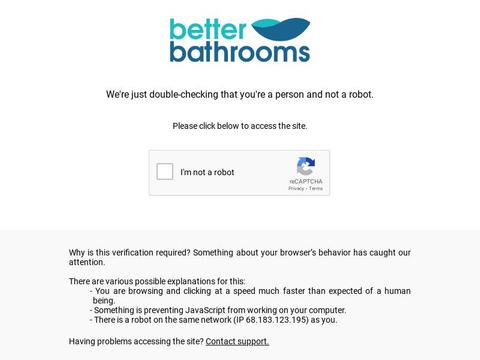 Better Bathrooms Coupons and Promo Code