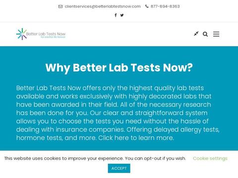 Better Lab Tests Now Coupons and Promo Code