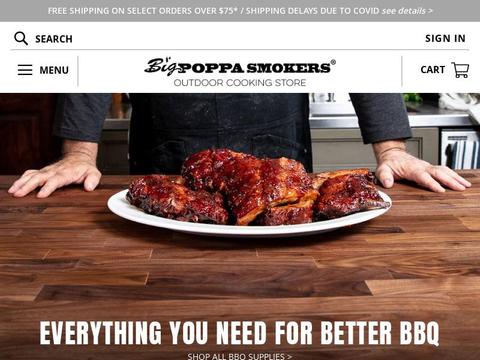 Big Poppa Smokers Coupons and Promo Code