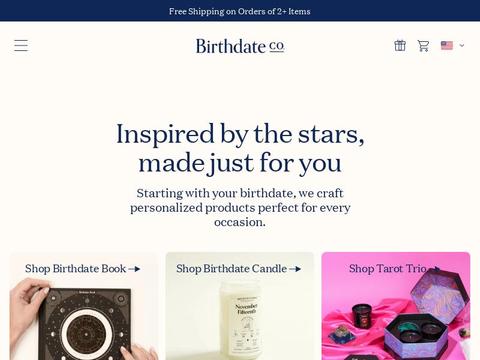 Birthdate Co Coupons and Promo Code