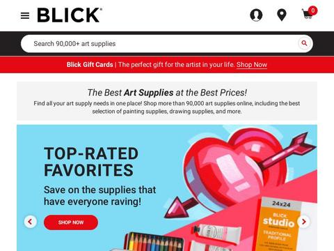 Blick Art Materials Coupons and Promo Code