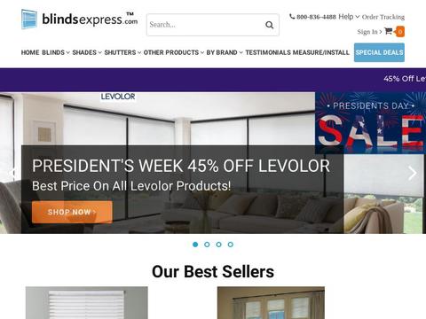 Blinds Express-Brand Name Window Coverings Coupons and Promo Code