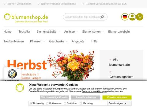 Blumenshop.de Coupons and Promo Code