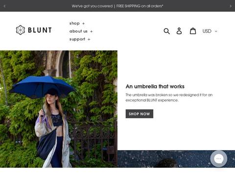 BLUNT Umbrellas Coupons and Promo Code