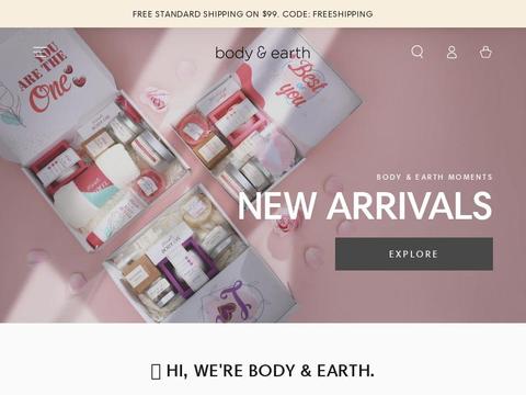 Body & Earth INC Coupons and Promo Code