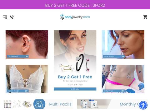 BODYJEWELRY.COM Coupons and Promo Code