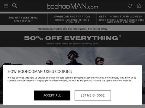 BoohooMan DE Coupons and Promo Code