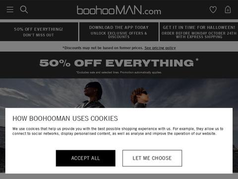 BoohooMan NL Coupons and Promo Code