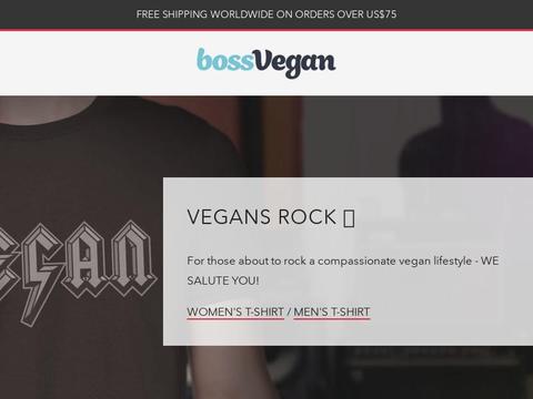 Boss Vegan Coupons and Promo Code