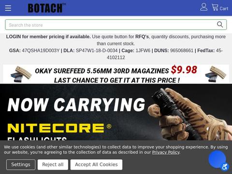 Botach Inc. Coupons and Promo Code