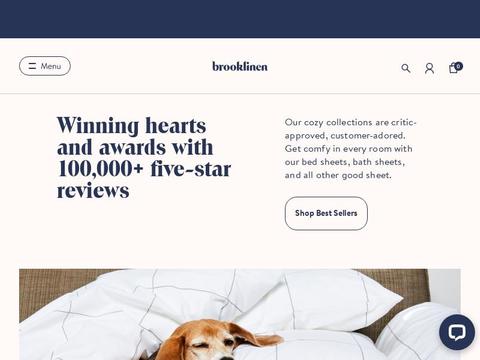 Brooklinen Coupons and Promo Code