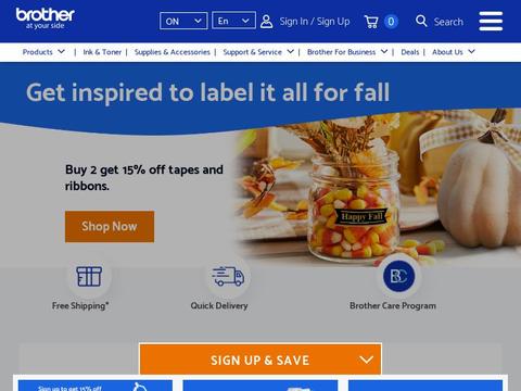 Brother Canada Coupons and Promo Code