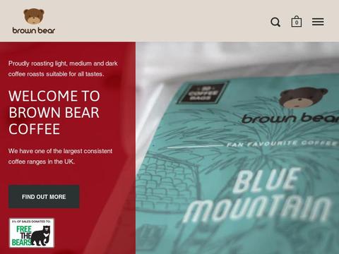 Brown Bear Coffee Coupons and Promo Code