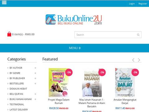 Bukuonline2u Coupons and Promo Code