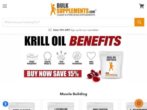 BulkSupplements.com Coupons and Promo Code