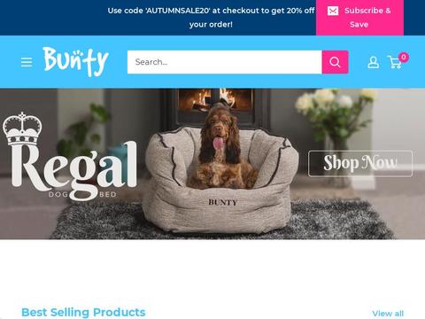 Bunty Pet Products Coupons and Promo Code