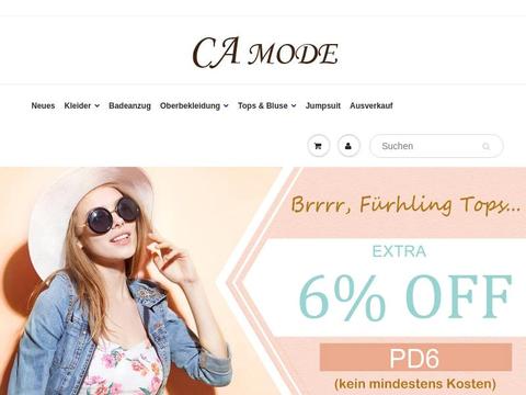 CA Mode.de Coupons and Promo Code