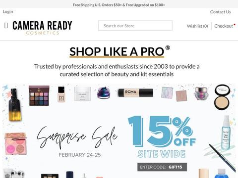 Camera Ready Cosmetics Coupons and Promo Code