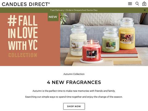 Candles Direct Coupons and Promo Code