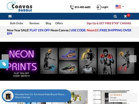 Canvas Bubble : A Plus Signs & Prints LLC Coupons and Promo Code