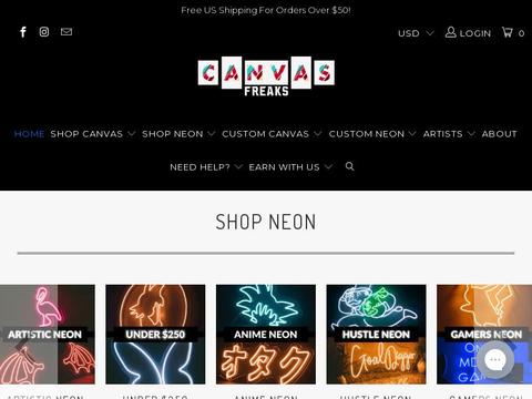 Canvas Freaks LLC Coupons and Promo Code