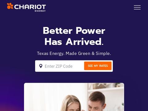 Chariot Energy Coupons and Promo Code