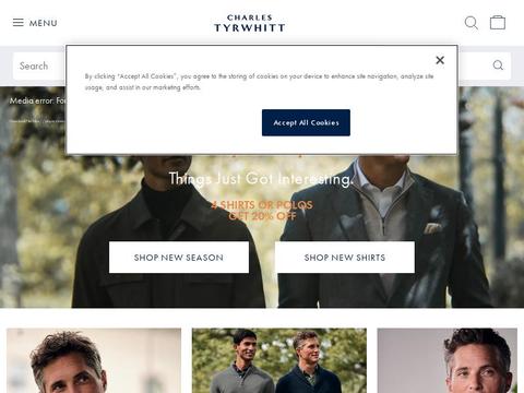 Charles Tyrwhitt Shirts Ltd AU Coupons and Promo Code