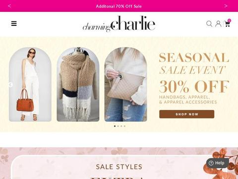 Charming Charlie Coupons and Promo Code