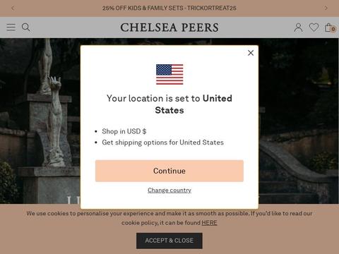 Chelsea Peers NYC Coupons and Promo Code