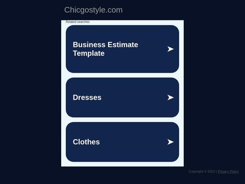 Chicgostyle Inc Coupons and Promo Code