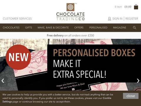 Chocolate Trading Company Coupons and Promo Code