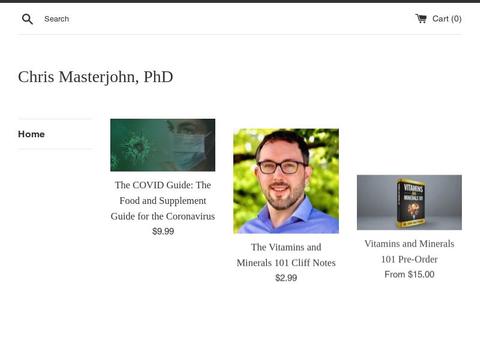 Chris Masterjohn PhD Coupons and Promo Code