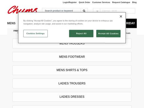 Chums Coupons and Promo Code