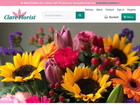 Clare Florist Coupons and Promo Code