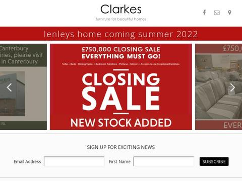 Clarkes Furnishers Coupons and Promo Code