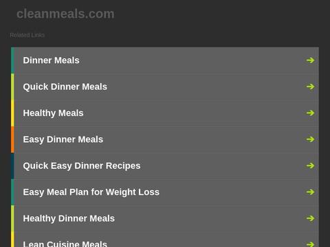 Cleanmeals.com Coupons and Promo Code