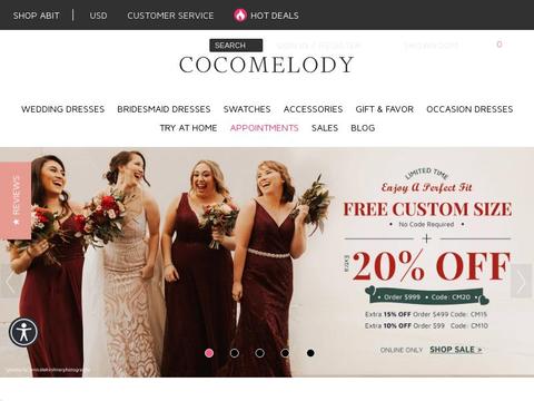 Cocomelody Coupons and Promo Code