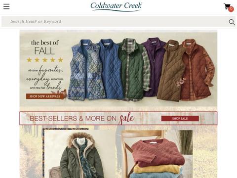 Coldwater Creek Coupons and Promo Code