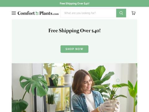 Comfort Plants Coupons and Promo Code