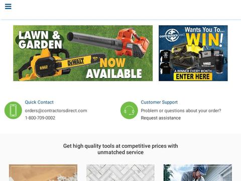 Contractors Direct Coupons and Promo Code