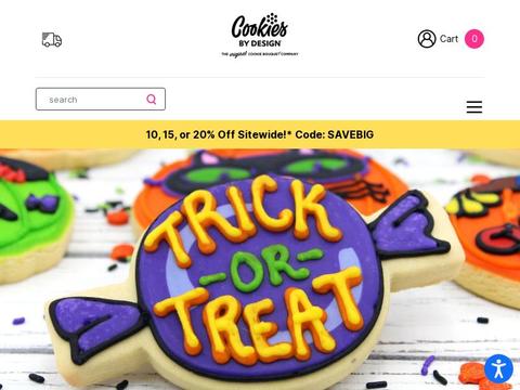 Cookies by Design Coupons and Promo Code