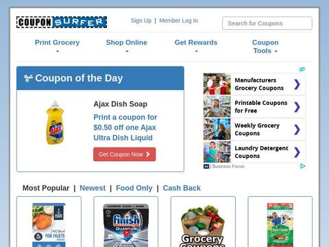 CouponSurfer.com Coupons and Promo Code