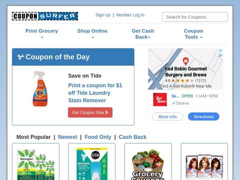 couponsurfer Coupons and Promo Code