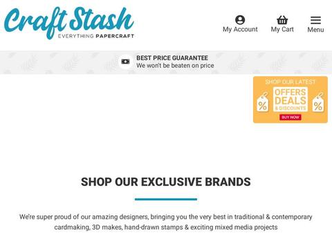 CraftStash Coupons and Promo Code