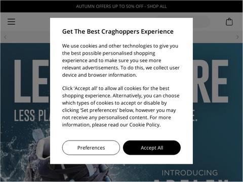 craghoppers.com Coupons and Promo Code