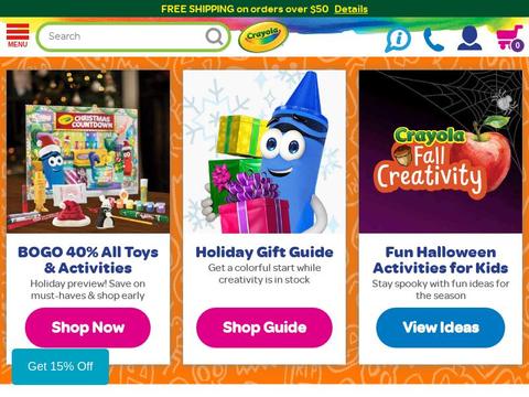 Crayola Coupons and Promo Code