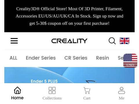 Creality3D Store Coupons and Promo Code